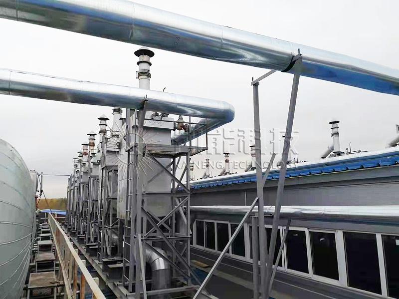 发电机组余热锅炉，俄罗斯工程现场 (21)