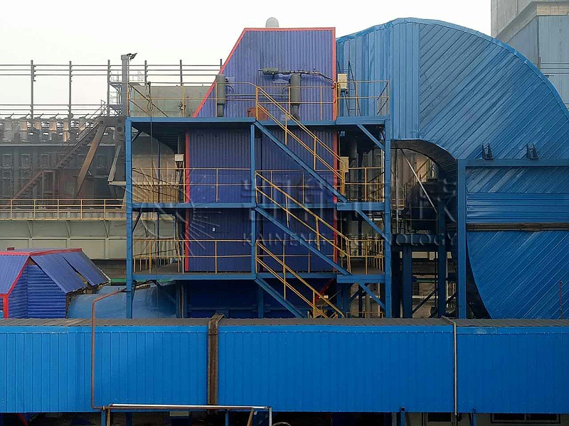 焦化炉余热锅炉，山西新绛工程现场 (4)