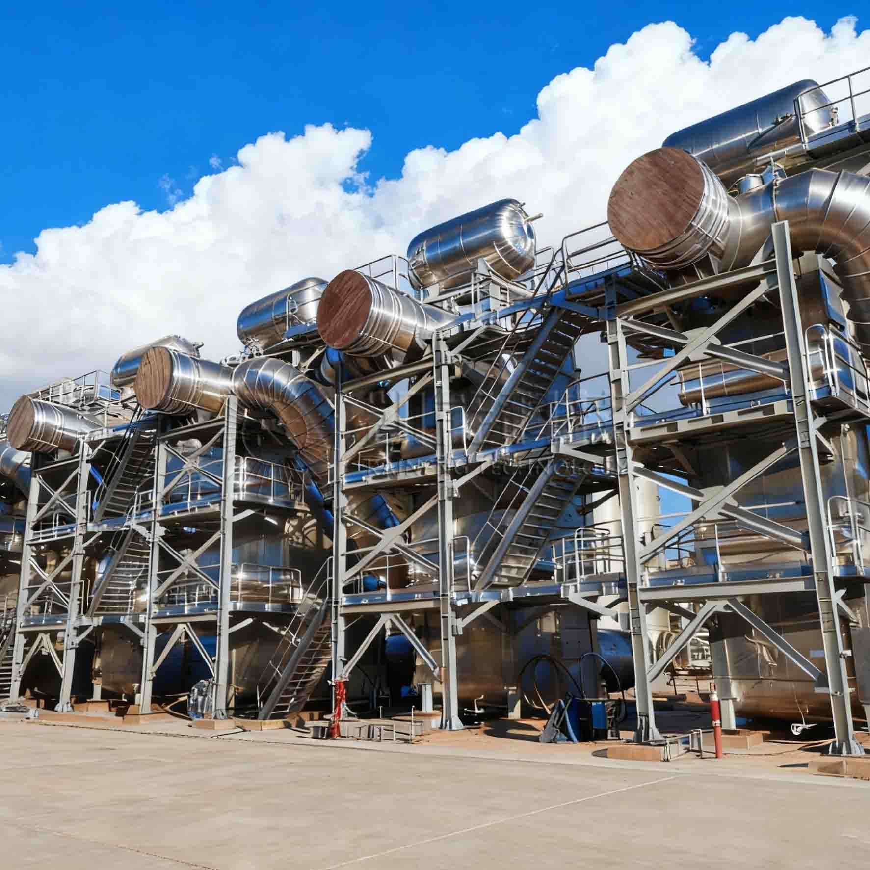 墨西哥天然气发电机组余热锅炉