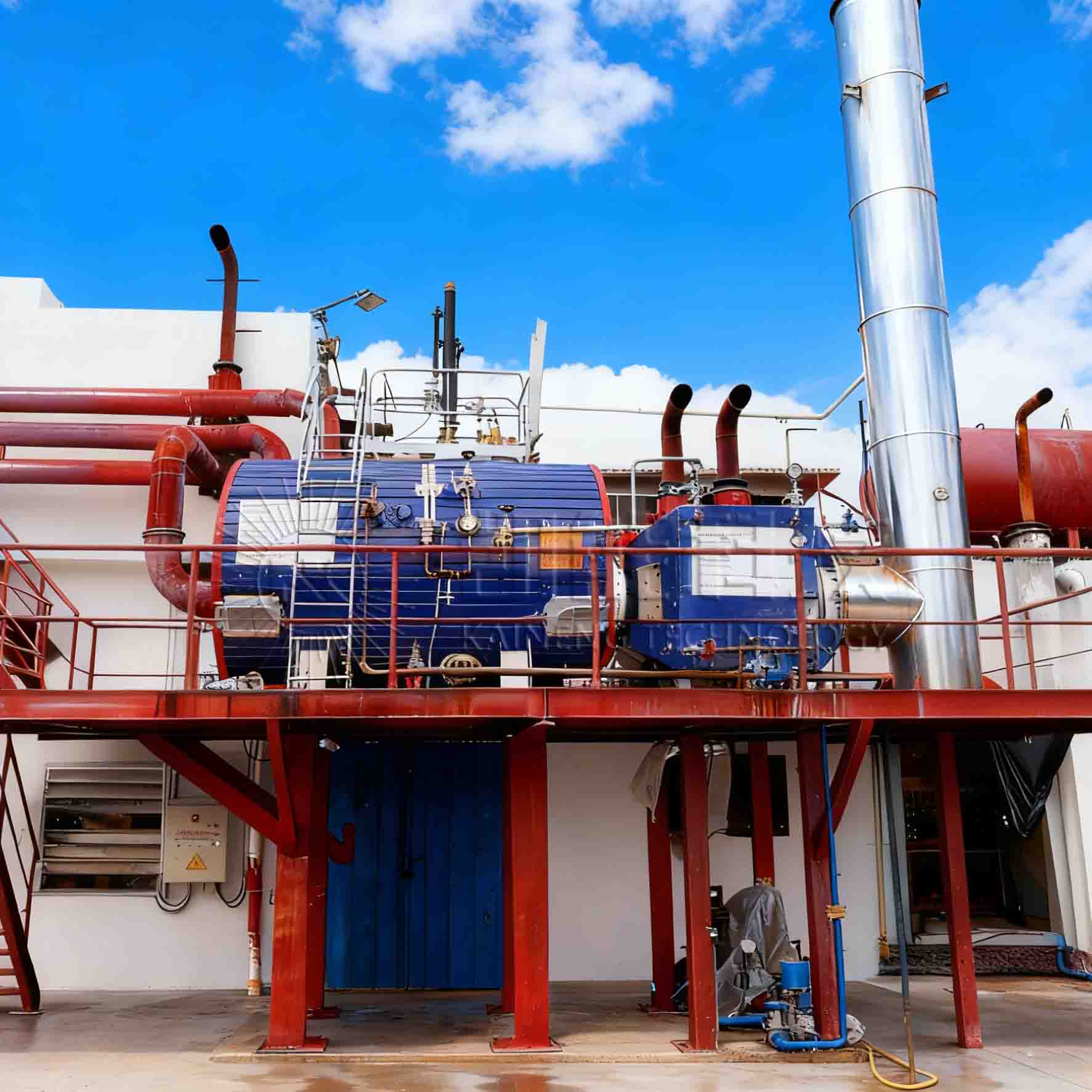 巴基斯坦燃气发电机组余热锅炉