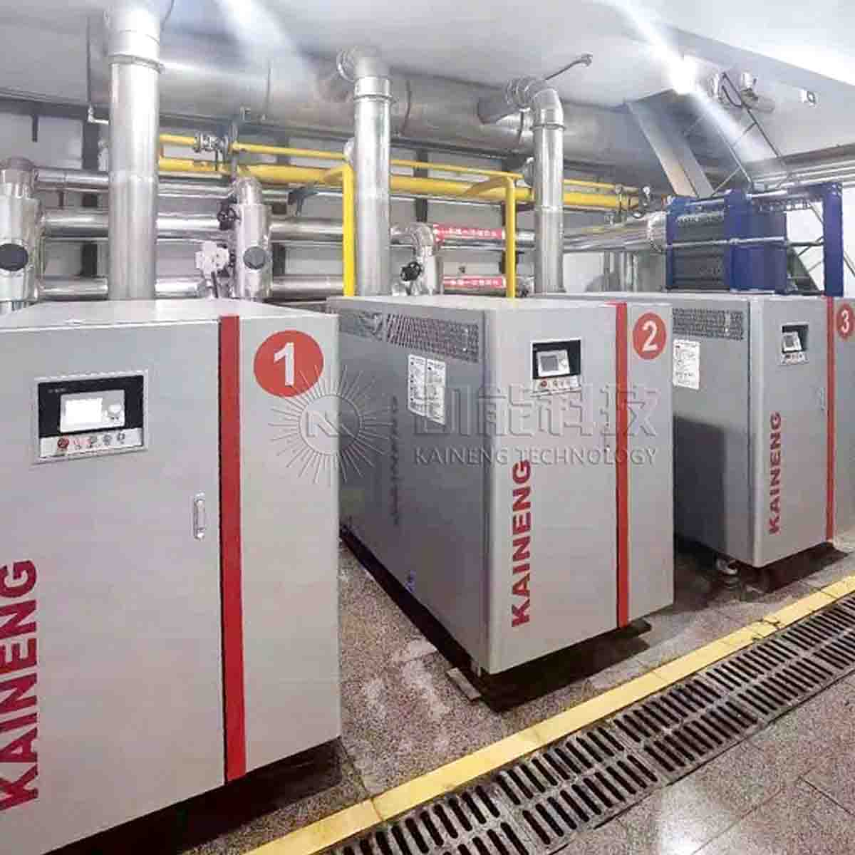 山东黄海饭店冷凝燃气锅炉供暖热水项目