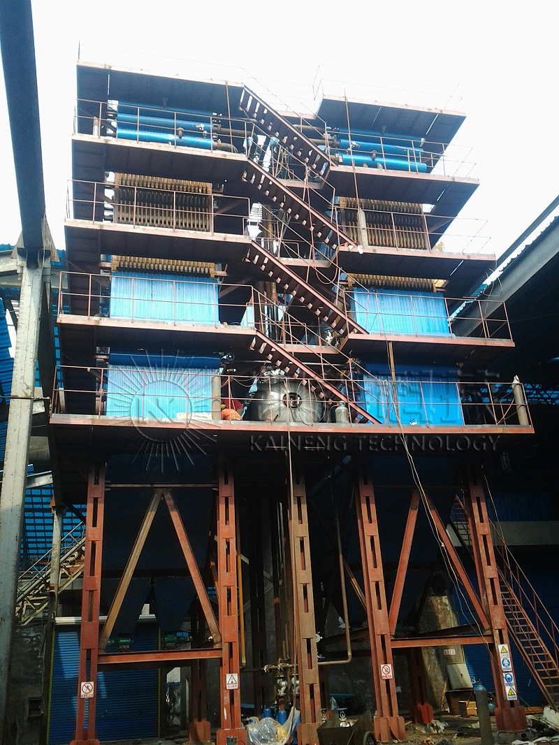 矿热炉余热锅炉，重庆正茂工程现场 (3)