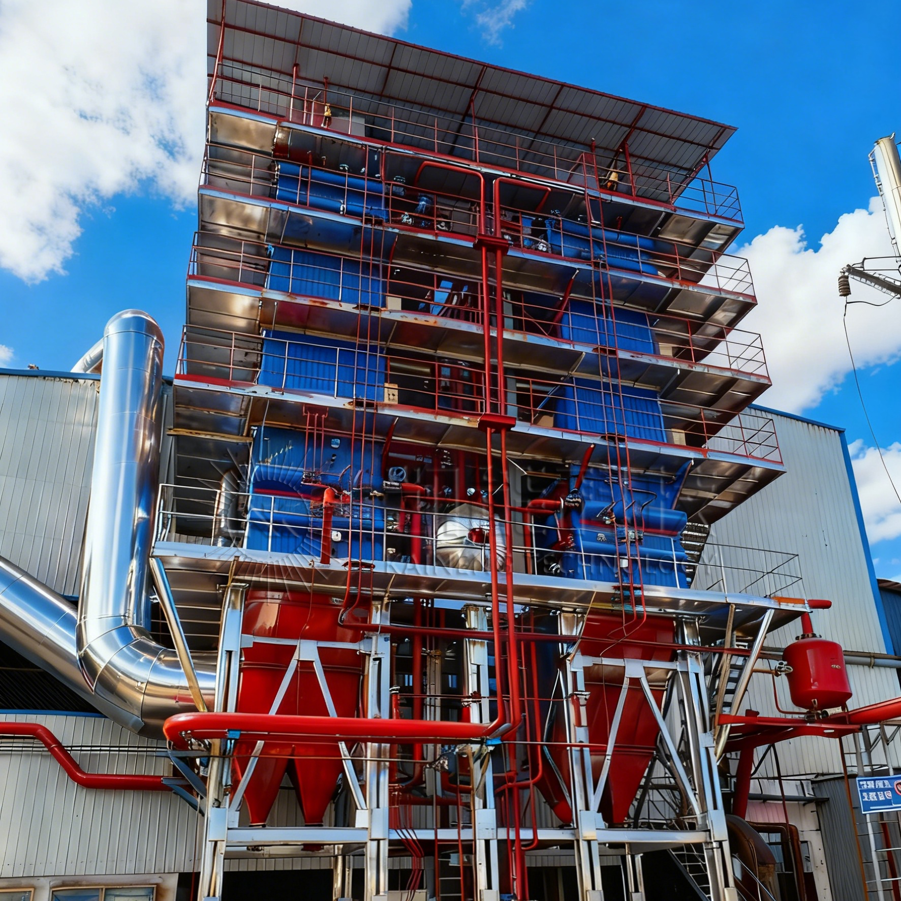 青海华鑫硅业矿热炉烟气余热利用项目