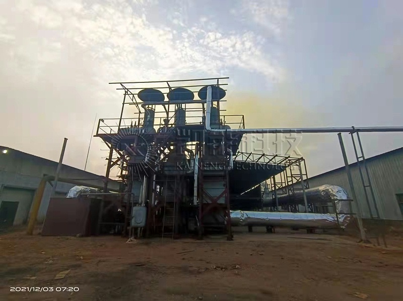 发电机组余热锅炉，尼日利亚工程现场 (5)