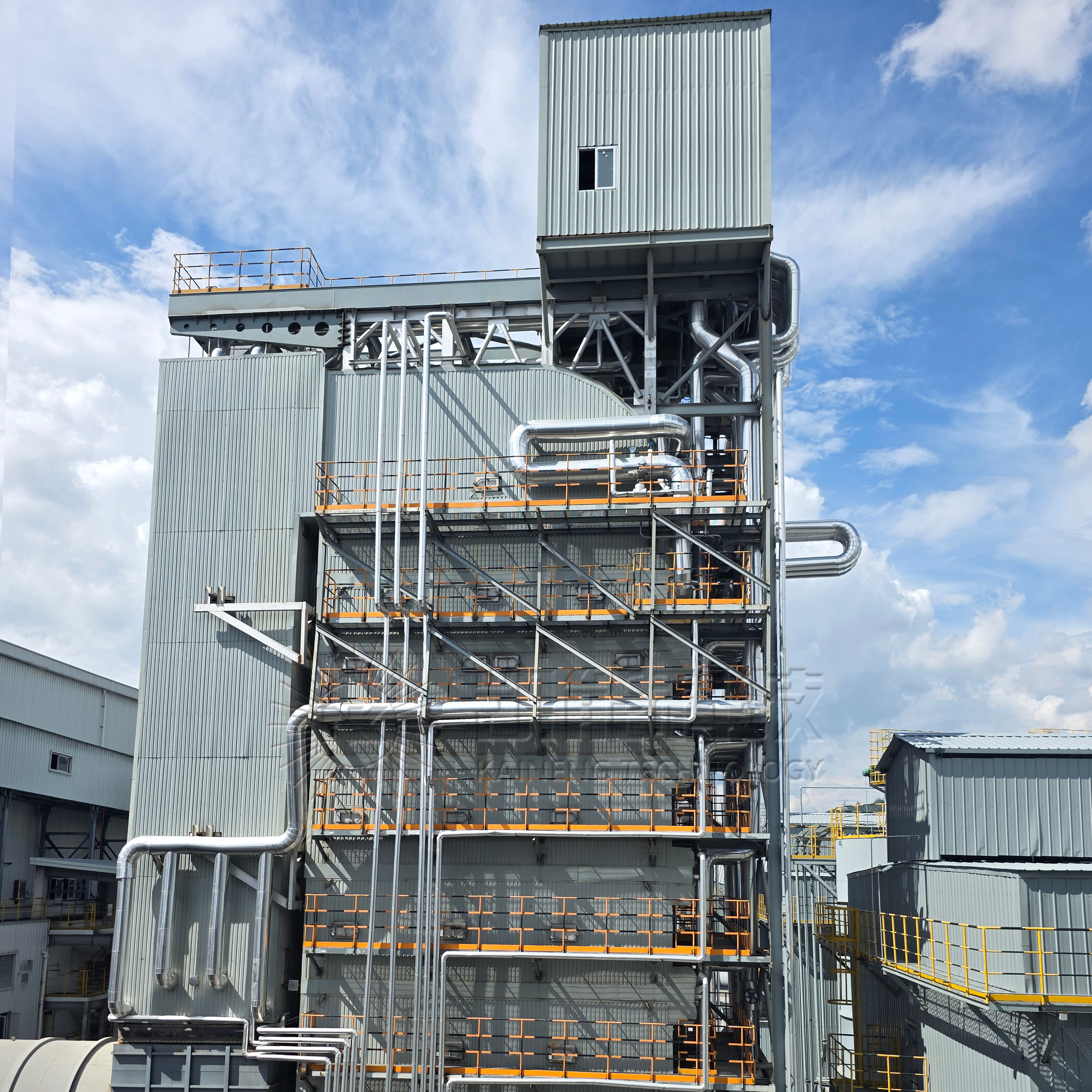 硅钙/硅钡合金矿热炉余热锅炉①